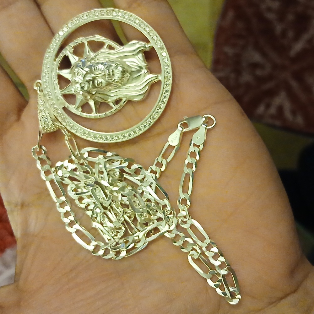 925 Pendant On Chain - Picture 7 of 8
